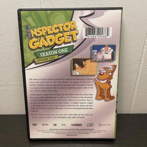 Inspector Gadget Season 1 Volume 2 & 3 - Missing Volume 1 - Picture 16 of 16